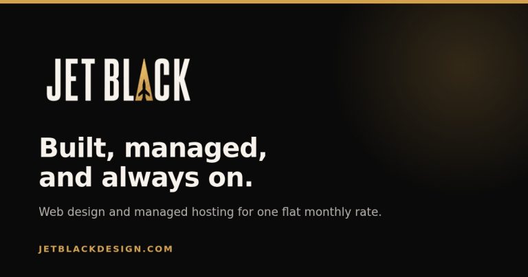 Jet Black Design