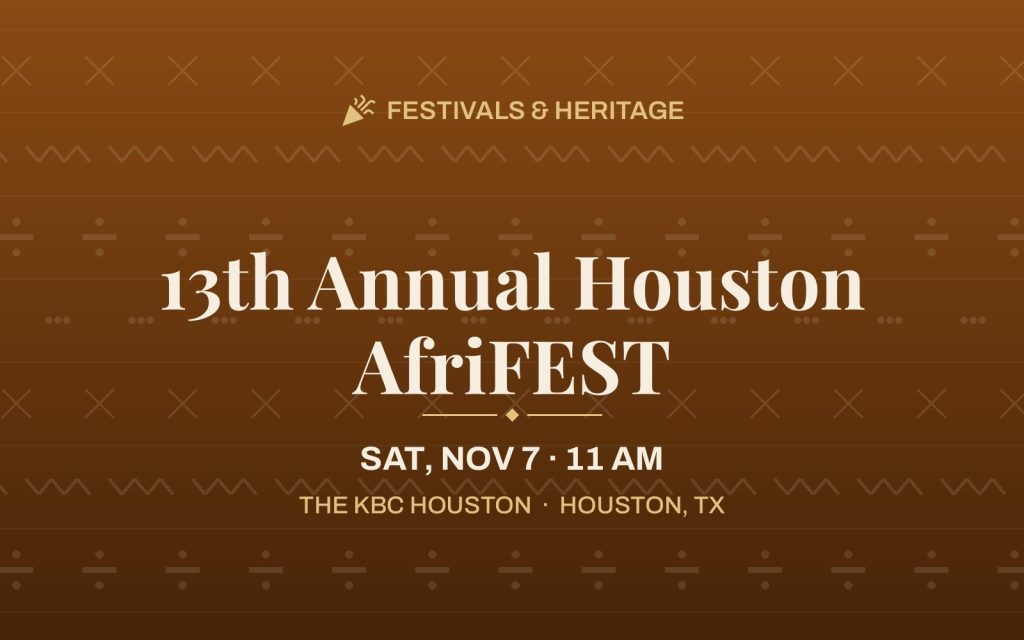 13th Annual Houston AfriFEST