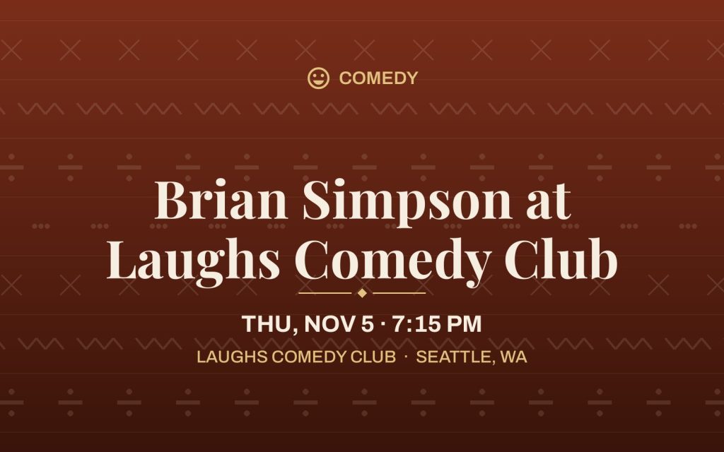 Brian Simpson at Laughs Comedy Club