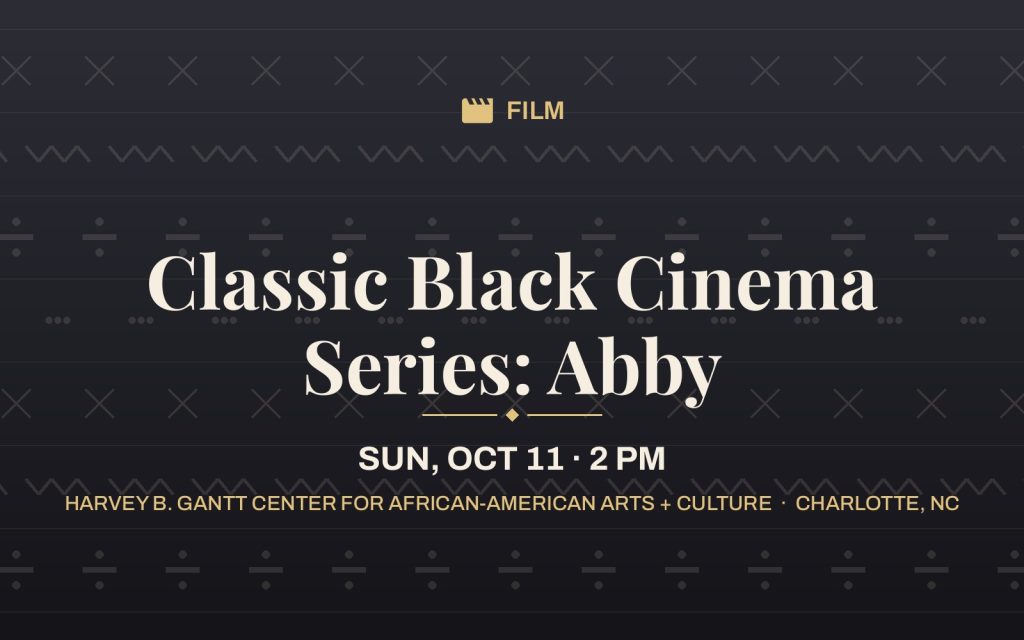 Classic Black Cinema Series: Abby