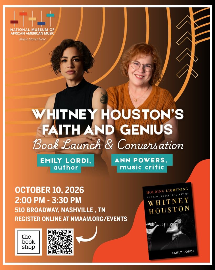 Holding Lightning: Whitney Houston Book Talk with Emily Lordi