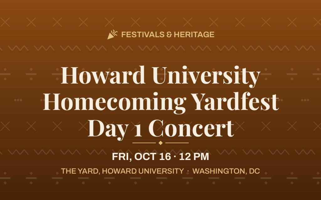 Howard University Homecoming Yardfest Day 1 Concert
