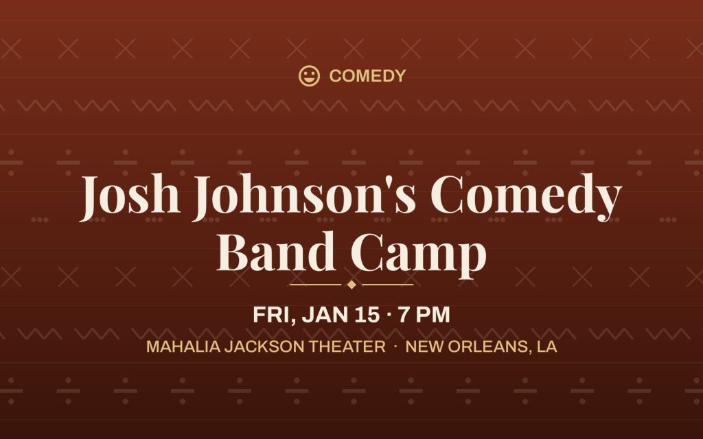 Josh Johnson’s Comedy Band Camp