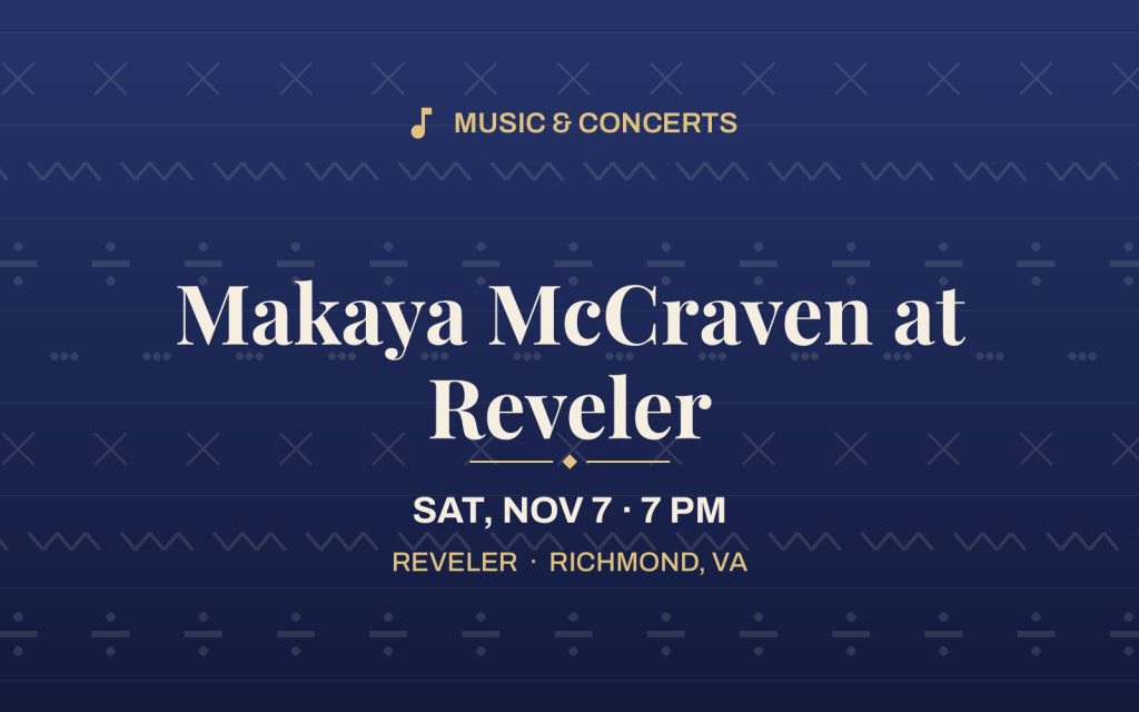 Makaya McCraven at Reveler