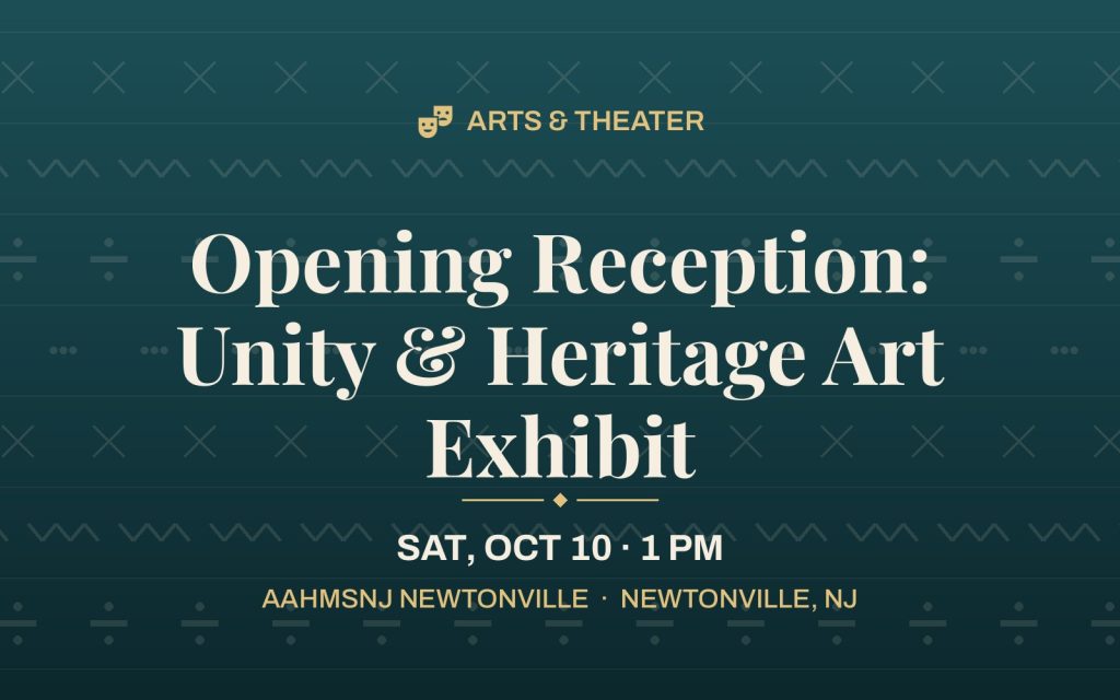 Opening Reception: Unity & Heritage Art Exhibit
