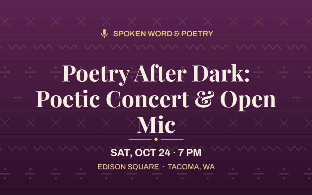 Poetry After Dark: Poetic Concert & Open Mic