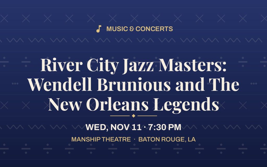 River City Jazz Masters: Wendell Brunious and The New Orleans Legends