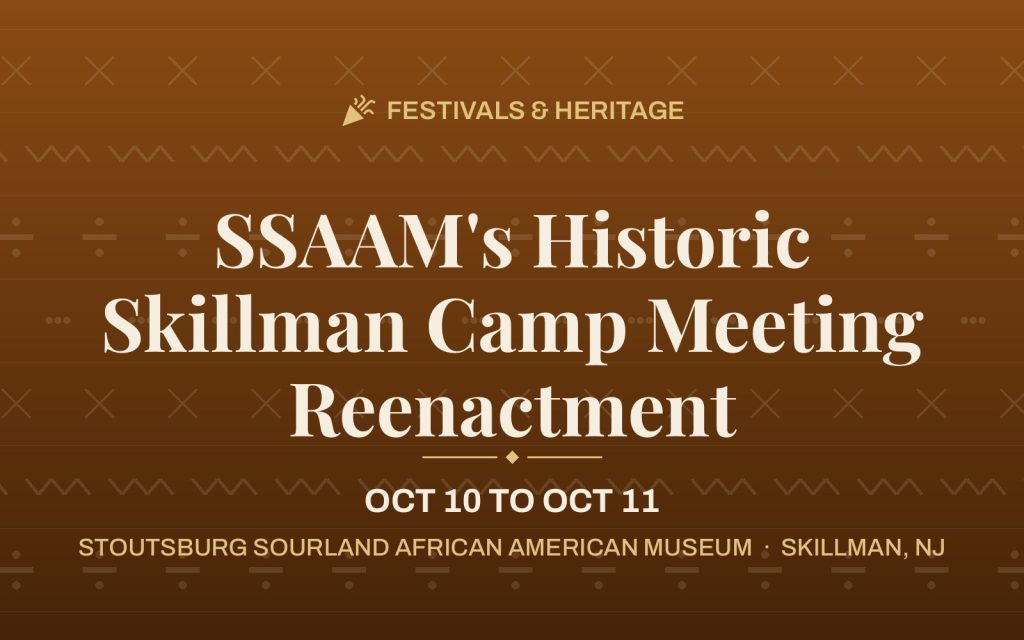 SSAAM’s Historic Skillman Camp Meeting Reenactment