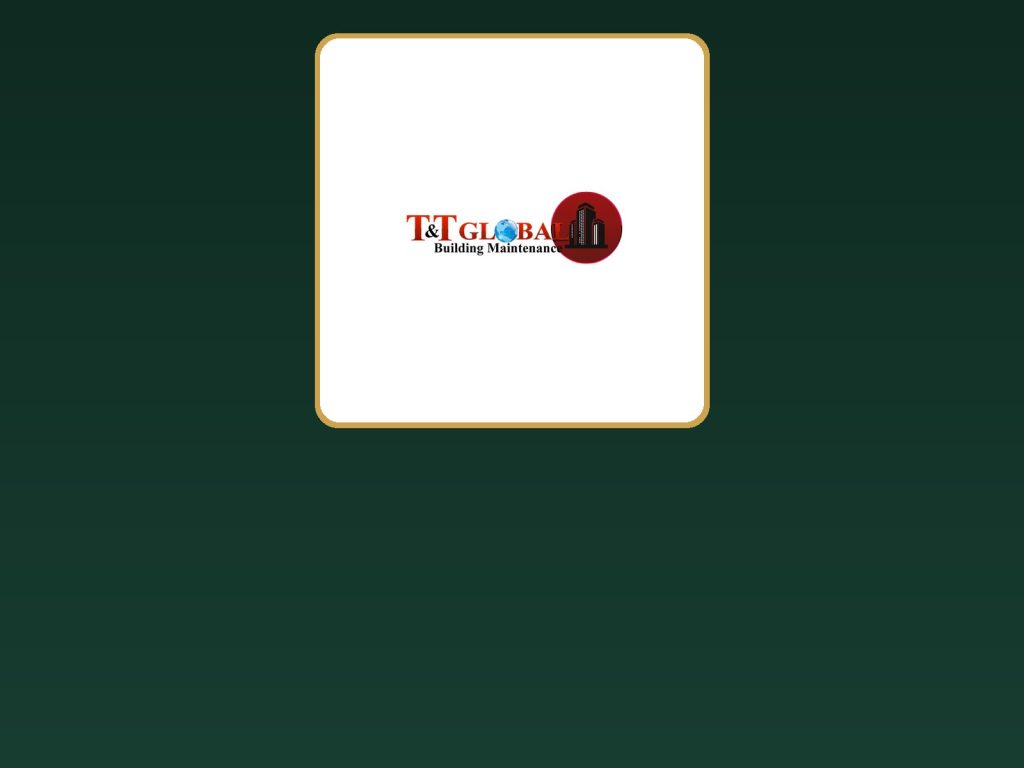 T&T Global Building Maintenance logo