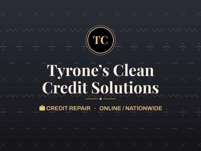 Tyrone’s Clean Credit Solutions, Mooresville, NC