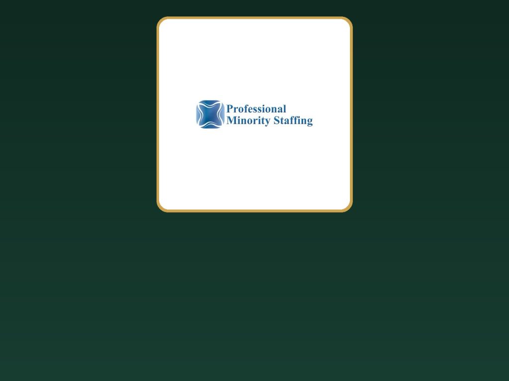Professional Minority Staffing logo