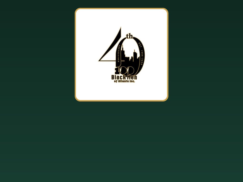 100 Black Men of Atlanta logo