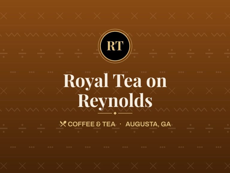 Royal Tea on Reynolds, Augusta, GA