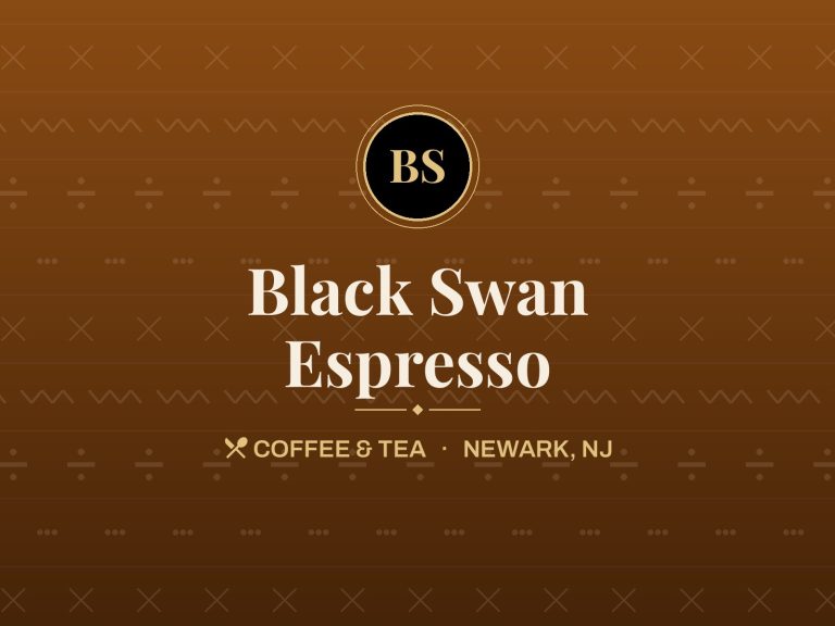 Black Swan Espresso, Newark, NJ