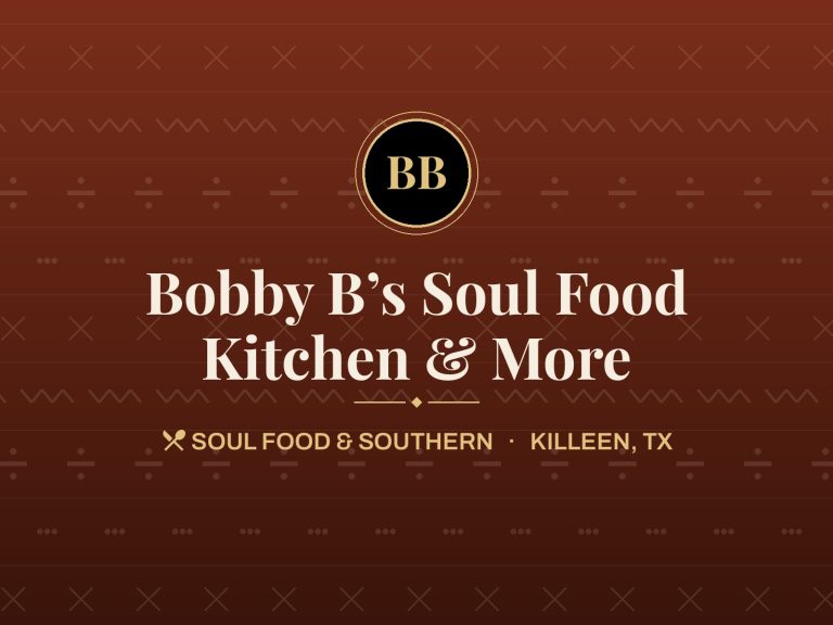 Bobby B’s Soul Food Kitchen & More, Killeen, TX