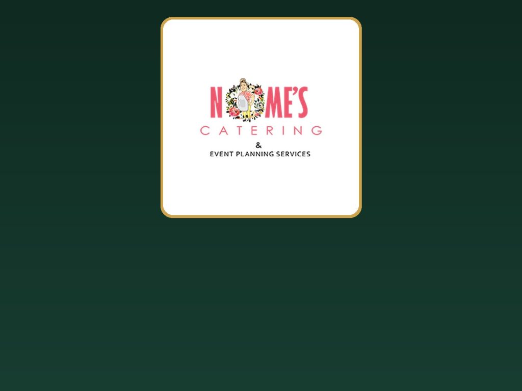 Nome's Catering & Event Planning logo