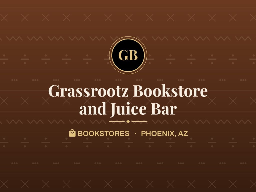 Grassrootz Bookstore and Juice Bar logo
