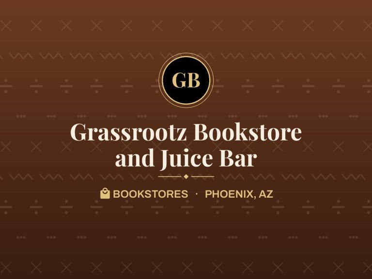 Grassrootz Bookstore and Juice Bar, Phoenix, AZ
