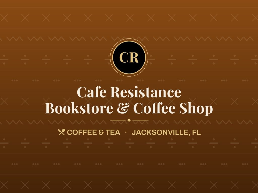 Cafe Resistance Bookstore & Coffee Shop logo