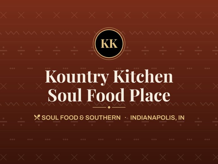 Kountry Kitchen Soul Food Place, Indianapolis, IN