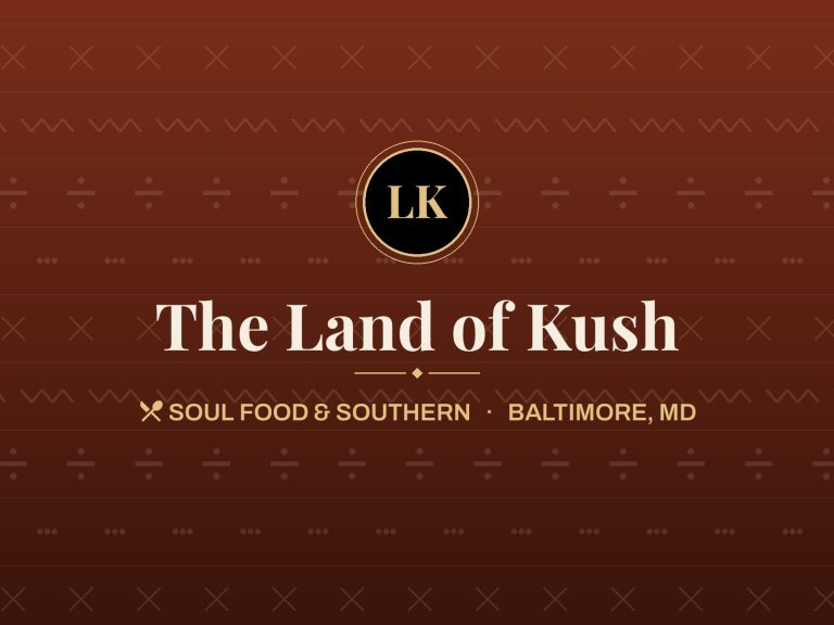 The Land of Kush, Baltimore, MD