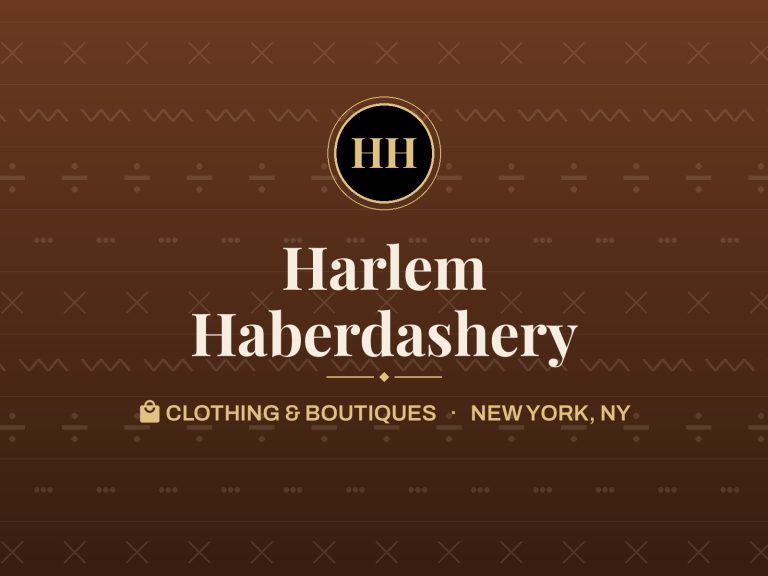 Harlem Haberdashery, New York, NY