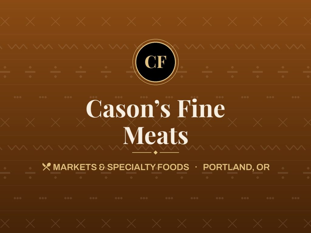 Cason's Fine Meats logo