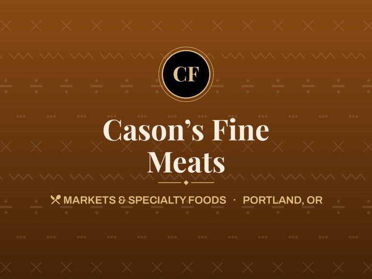Cason’s Fine Meats, Portland, OR