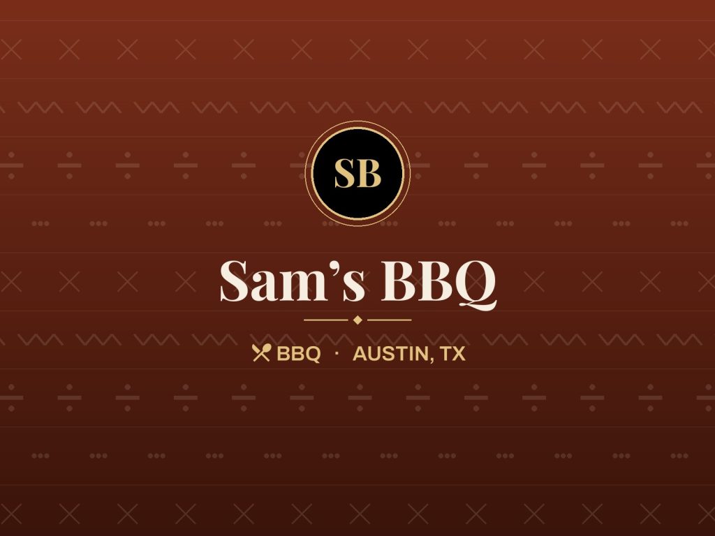 Sam's BBQ logo
