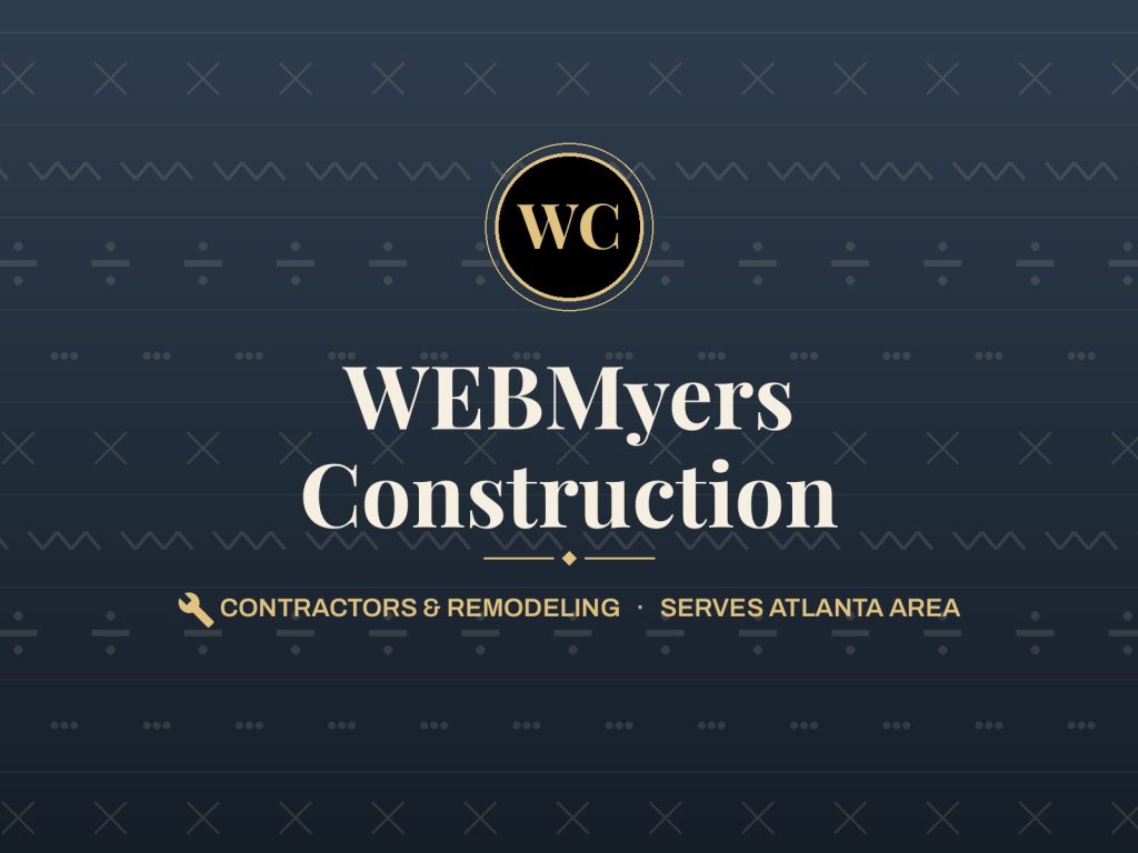 WEBMyers Construction logo