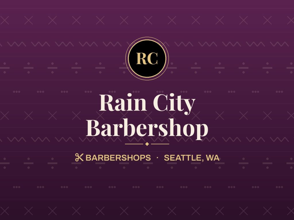 Rain City Barbershop logo
