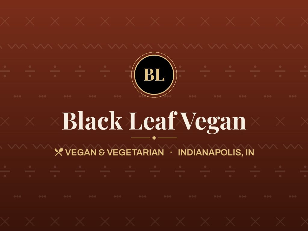 Black Leaf Vegan logo