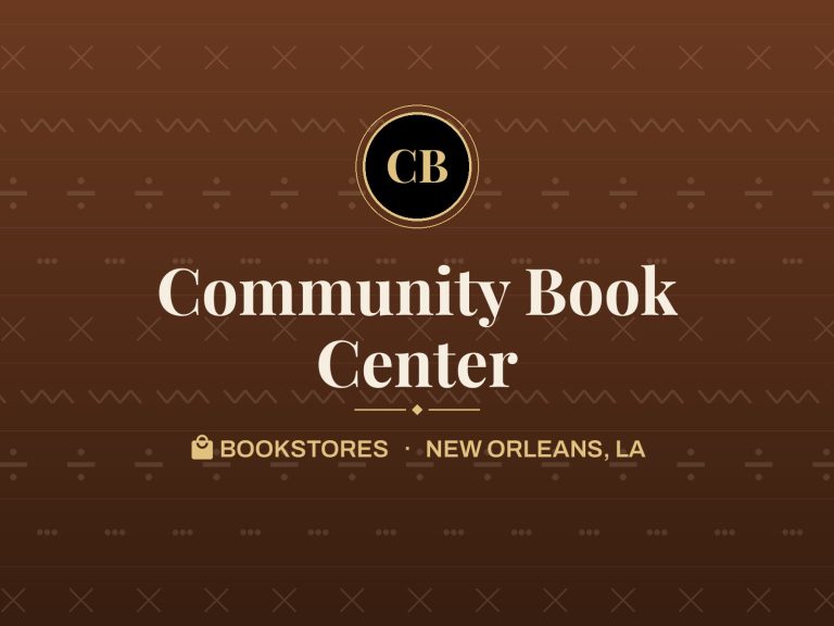 Community Book Center, New Orleans, LA