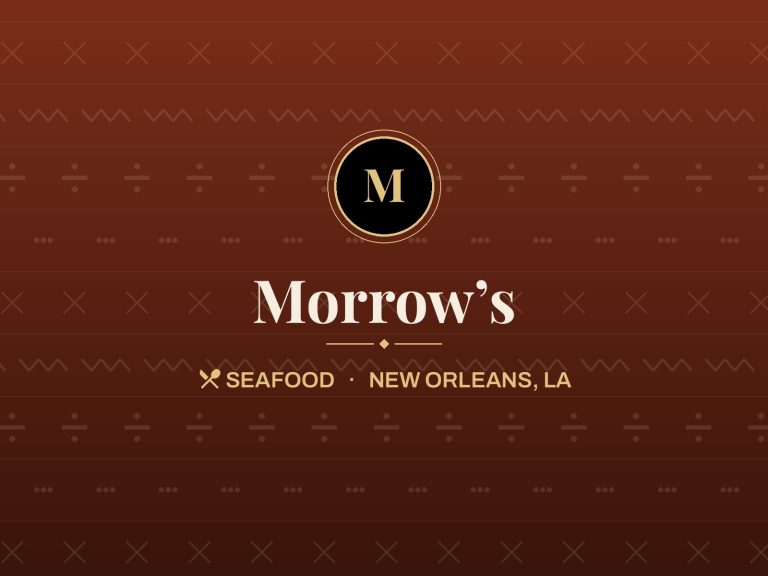 Morrow’s, New Orleans, LA