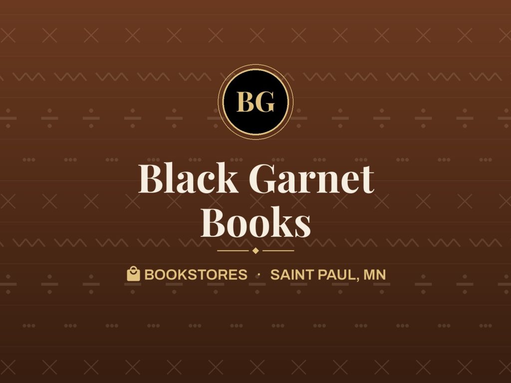 Black Garnet Books logo