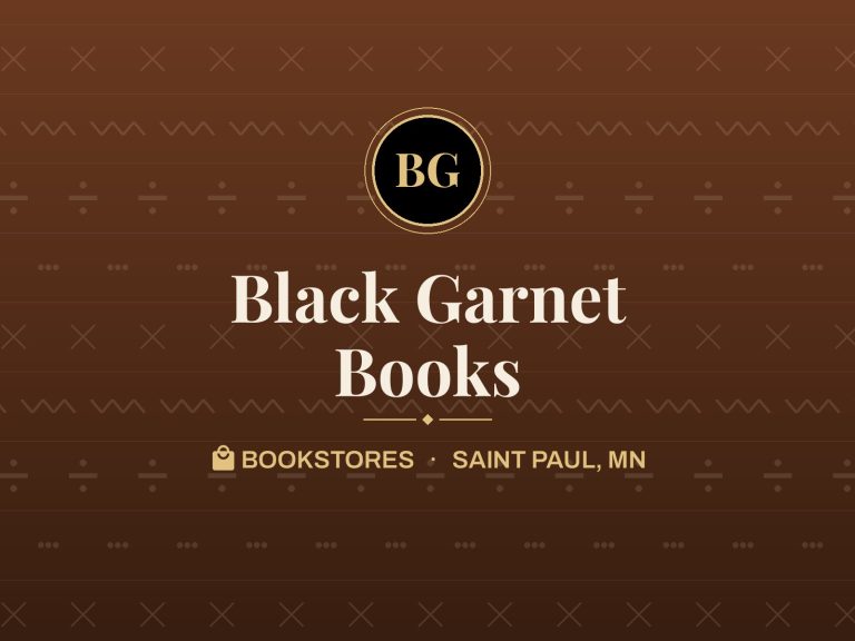 Black Garnet Books, Saint Paul, MN