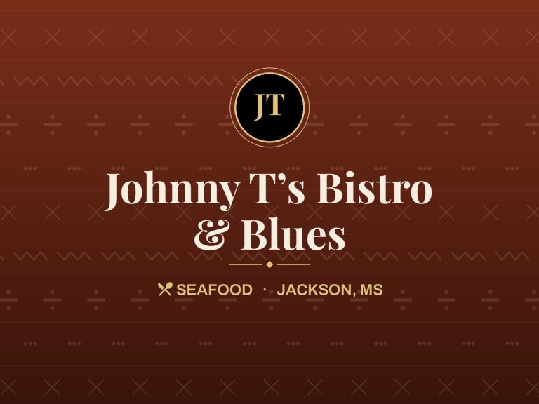Johnny T’s Bistro & Blues, Jackson, MS