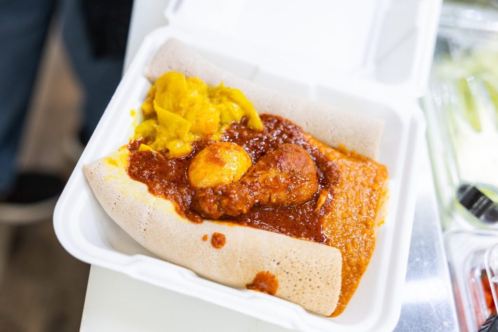 Gursha Ethiopian Grill in Des Moines, IA