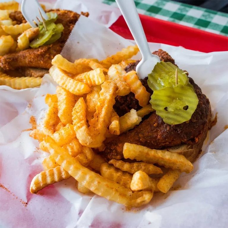Prince’s Hot Chicken in Nashville, TN