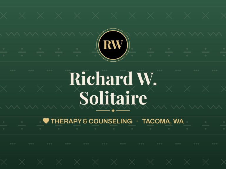 Richard W. Solitaire, MA, LMHC, Tacoma, WA