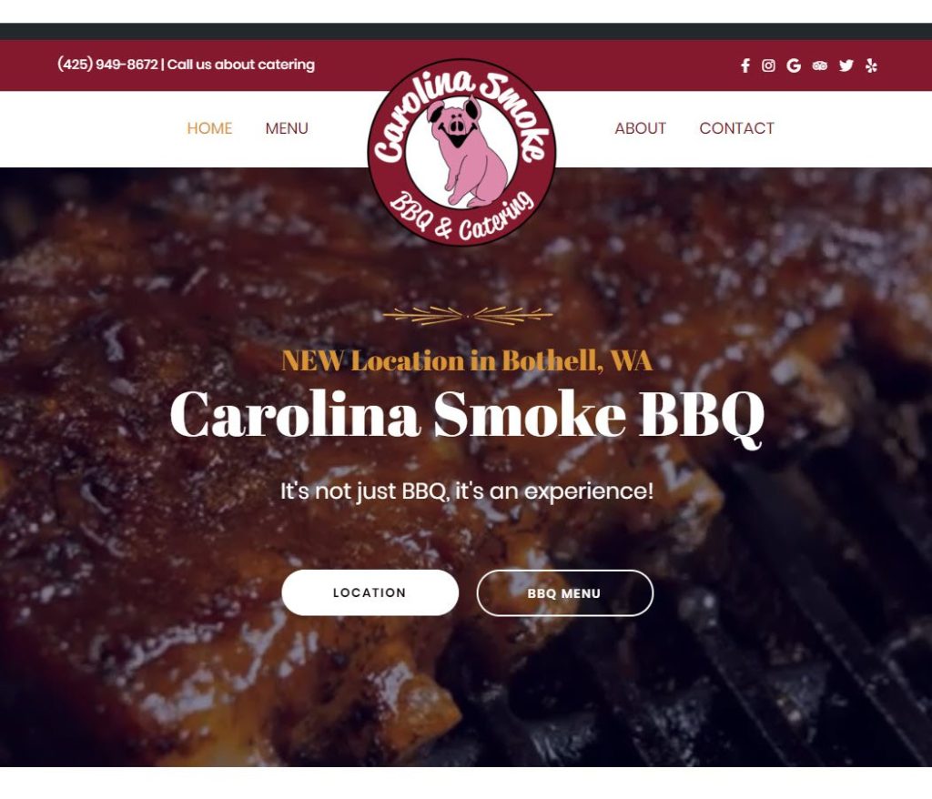 Carolina Smoke BBQ & Catering in Bothell, WA