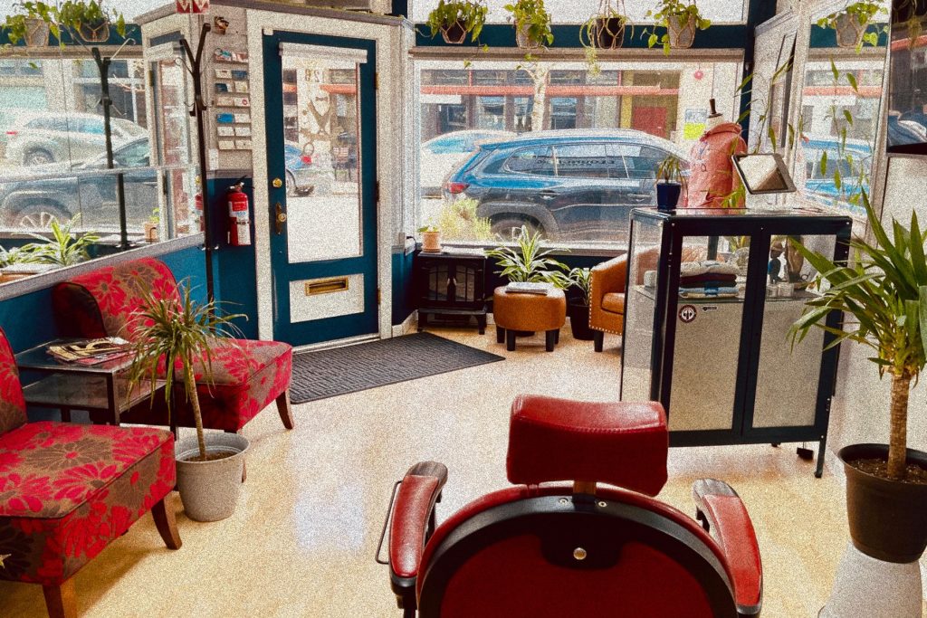 The Lounging Barber