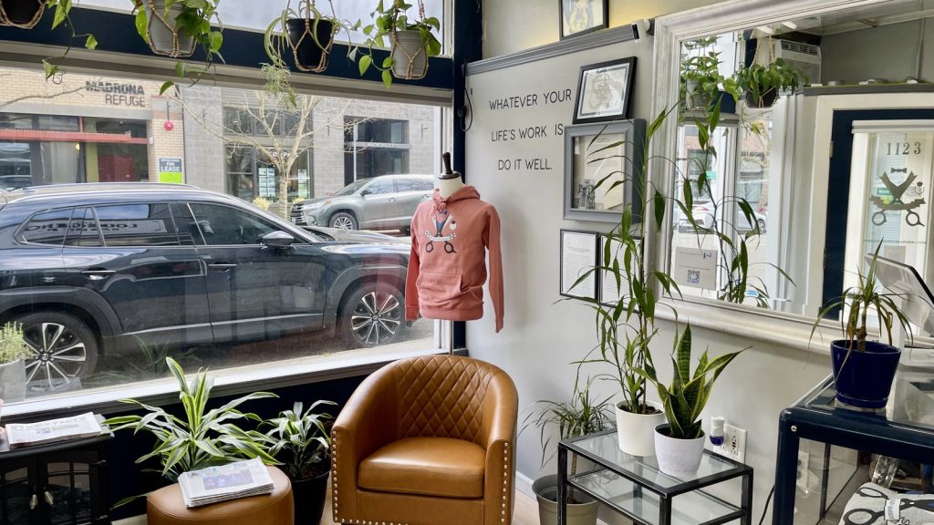 The Lounging Barber in Seattle, WA
